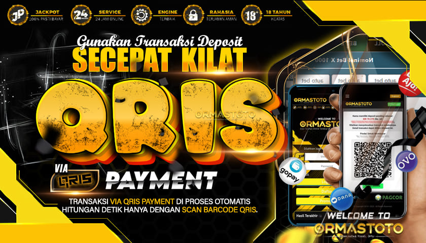 TERSEDIA DEPOSIT QRIS ORMASTOTO